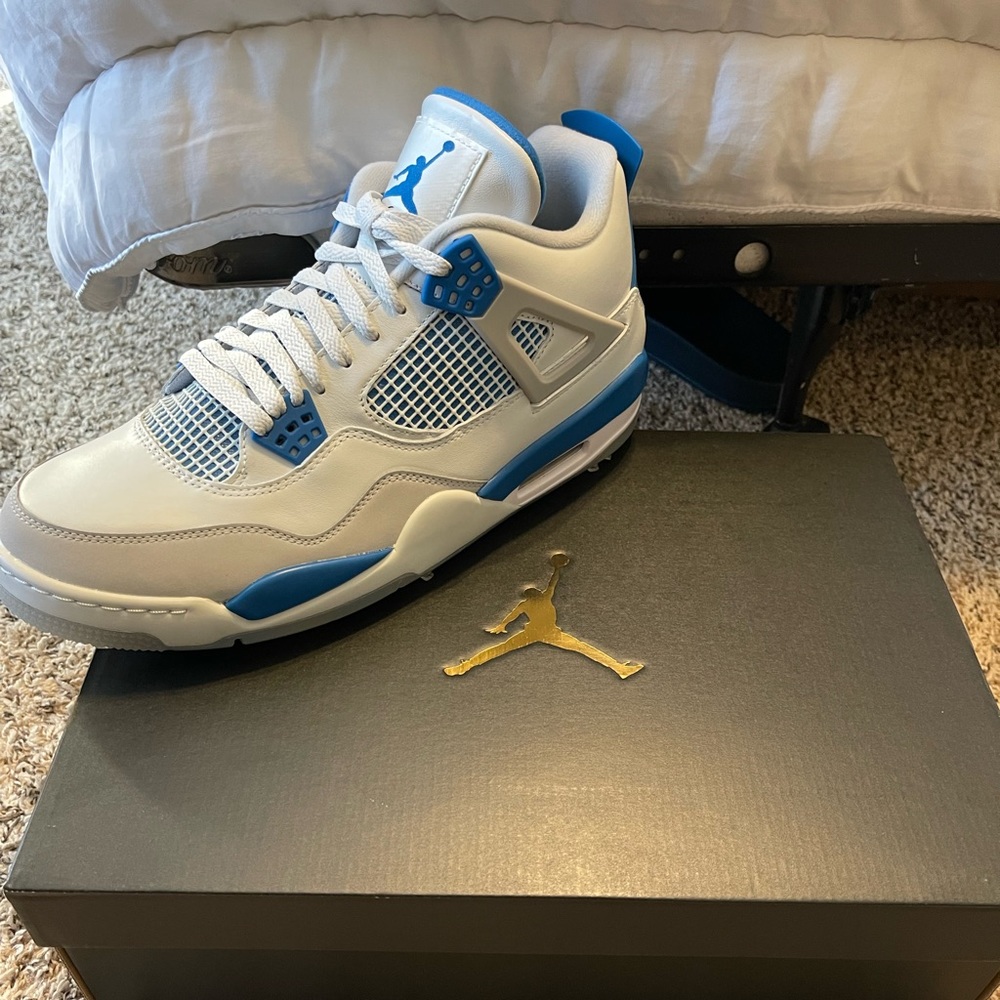 Jordan 4 ‘Military Blue’ Golf